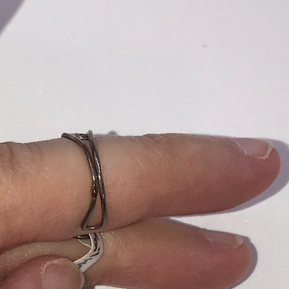 Sterling S Design Wire wrap Toe Ring - Picture 8 of 8